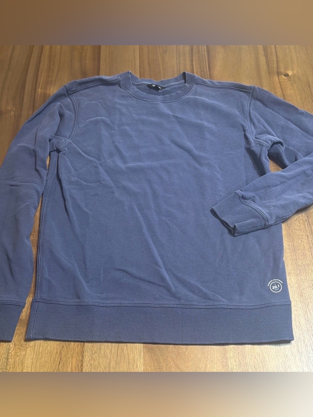 Allbirds R&R Sweatshirt Men Medium Navy Crewneck Organic Cotton